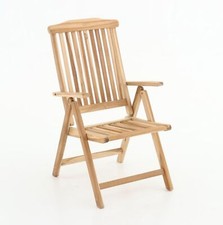 Teck Siège Pliant Chaise de Jardin Pliante Chaise de Camping