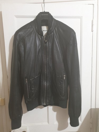 Blouson cuir agneau - blouson,