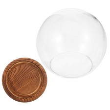 1 ensemble de dôme en verre