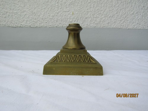 Ancien pied lampe a - de,