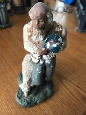 Très ancien santon plâtre