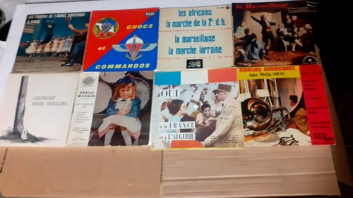 Lot vinyle armée chant - t+armÉe,