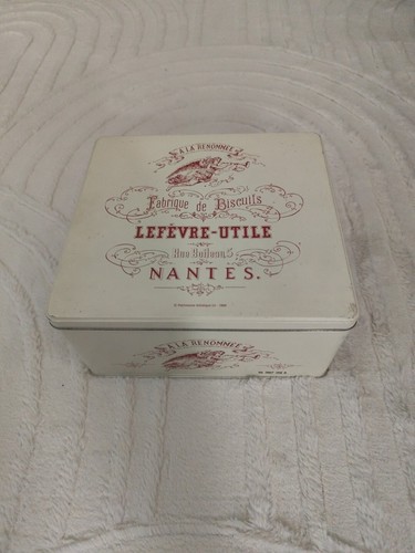 Boîte biscuits tôle - biscuits,