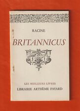 Britannicus de Racine Ed