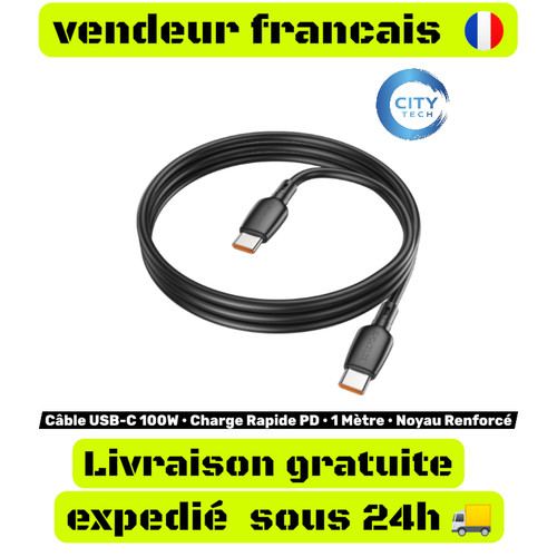 Câble usb type vers - câble, type-c