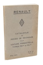 RENAULT. Catalogue de PIèces
