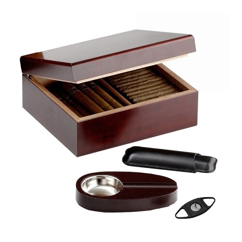 Ensemble humidor cerise - ensemble,