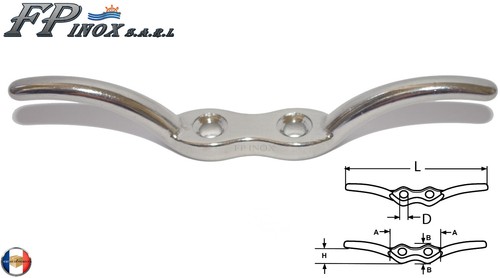 Taquet fanion inox - taquet,