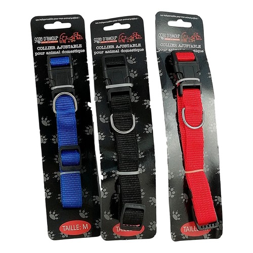 Collier ajustable solide - en,