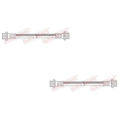 Quick brake tuyau - 2x, frein