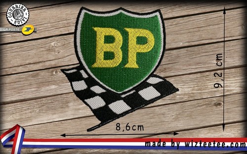 Patch drapeau damier - patch,
