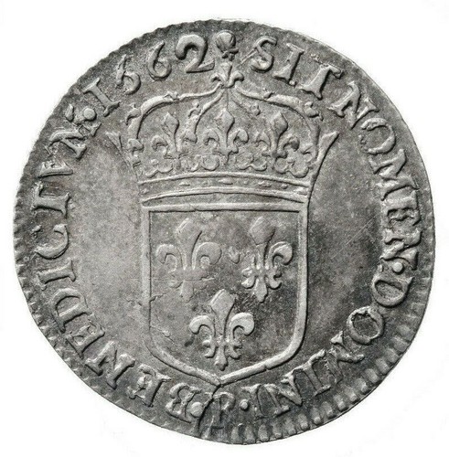 Louis xiv écu - d'écu, au