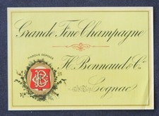 Ancienne étiquette cognac - ancienne,
