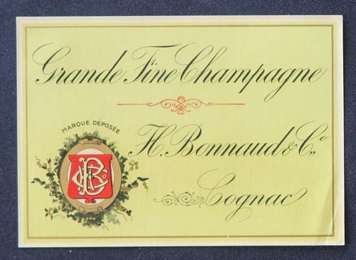 Ancienne étiquette cognac - ancienne,