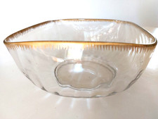 Daum Cristal Bol Saladier Dorures XIX ème siècle