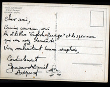 JAGUAR XK 120 Epave & VOITURE à pédales illustrée par Daniel AUTHOUART dédicacée