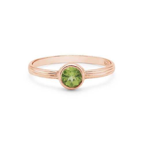 Bague péridot pierres