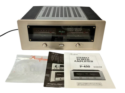Accuphase 450 stereo power - accuphase,