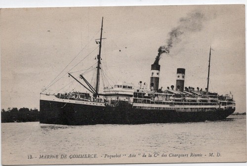 Carte postale bateau - carte, boat