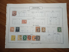 CANADA -NEW ECOSSE -TERRE NEUVE  6 Pg D album  ARTHUR MAURY  10 EME  Edition