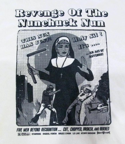 Shirt the nunchaku - t-shirt, sisters