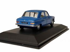 PEUGEOT 204 Bleue de 1967 Voiture de Collection 1/43 Série Limitée à 504 PCS
