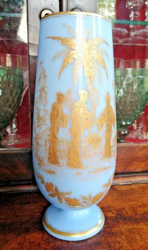Vase ancien verre - vase,