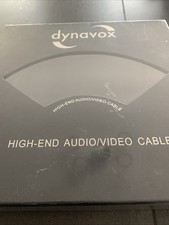 Cordon Audio Vidéo Hd Dynavox Highend 2 x 1,5 M Câble RCA