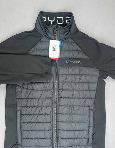 Spyder mens full zip puffer - full,