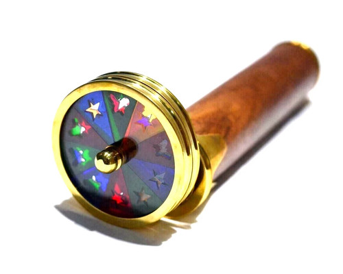 Roue kaléidoscope laiton