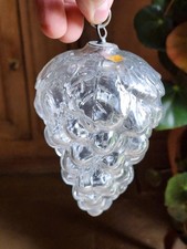 Boule De Noel  16 Cm Verrerie