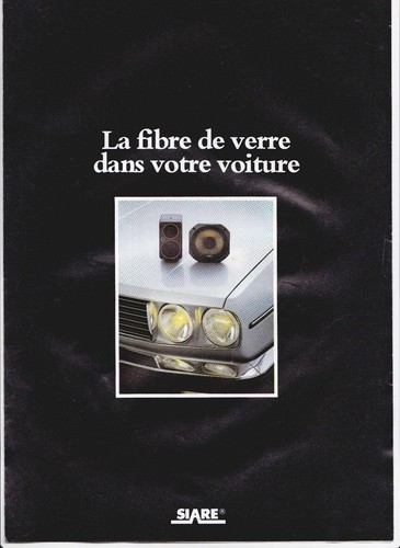 Dépliant siare - hi-fi,