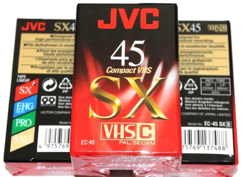 Cassettes vhsc neuves 45 - cassettes,