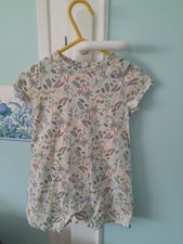 COMBINAISON/BARBOTEUSE GARCON 18 MOIS TAO MOTIF JUNGLE MANCHES COURTES