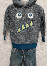 HG38/Pull à Capuche Monstre Palomino 6 ANS 116