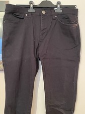 Pantalon Noir Coupe Droite 