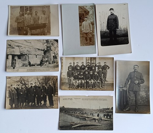 Lot cartes postales - , soldats