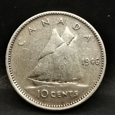 10 CENTS 1946 ARGENT 800‰