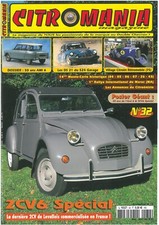 CITROMANIA N°32 CITROEN 2CV 6 SPECIAL AMI 6 DS 21