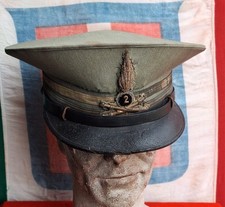Militaria WW2 CASQUETTE Officier Mod.34 Armée Royale 2^Rg Artillerie D'Armée
