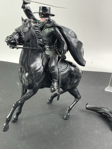 Vintage plastic zorro figure - vintage,