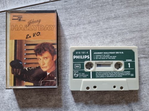 Johnny hallyday cassette - johnny,