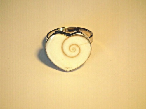 Bague coeur taille réglable - -,