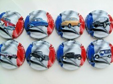 Série de 8  capsules Champagne  BRUNO ARMAND  3ème série voitures