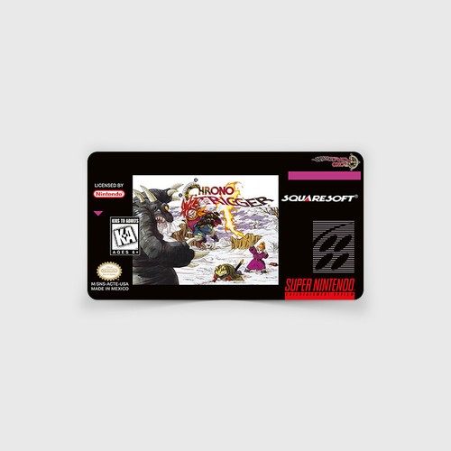 étiquette snes label - /,