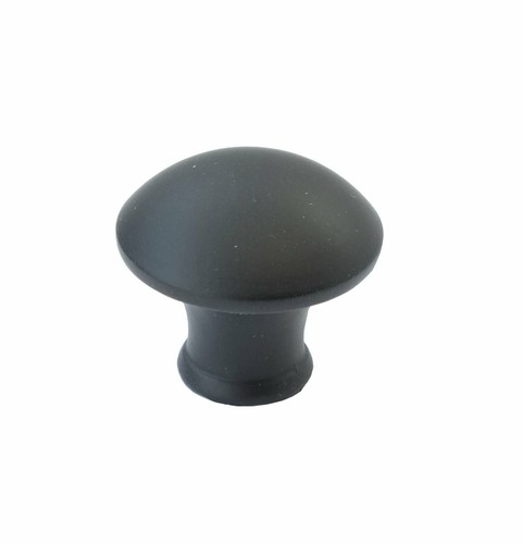 Bouton meuble métal noir - bouton,