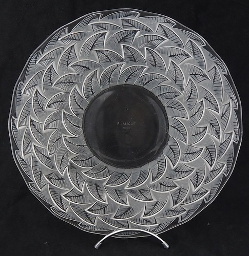 René lalique coupe plat - rené, lalique,