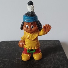 Figurine  Schleich 1984 -Casterman - Yakari  saluant 