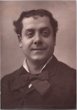 Lucien Fugère Vintage print.Lucien Fugère (né le 22 juillet 1848 à Paris et mo