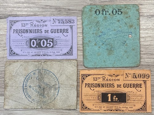 Billets bons prisonniers - 4, de